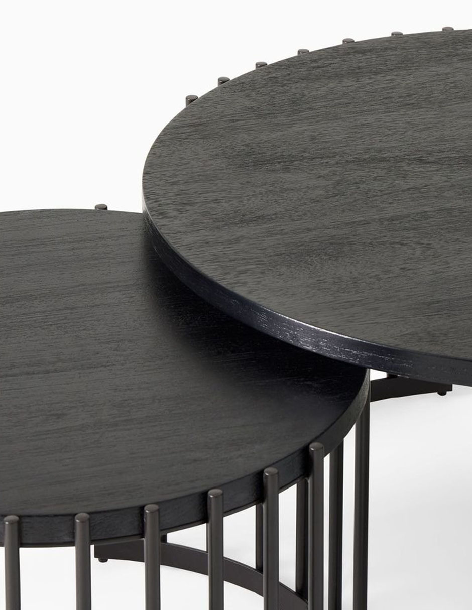 Mesa de centro armable spoke nesting 3