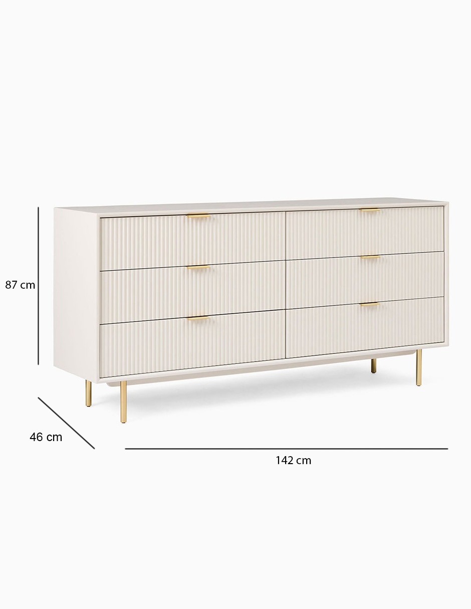 Cómoda Quinn de madera 6