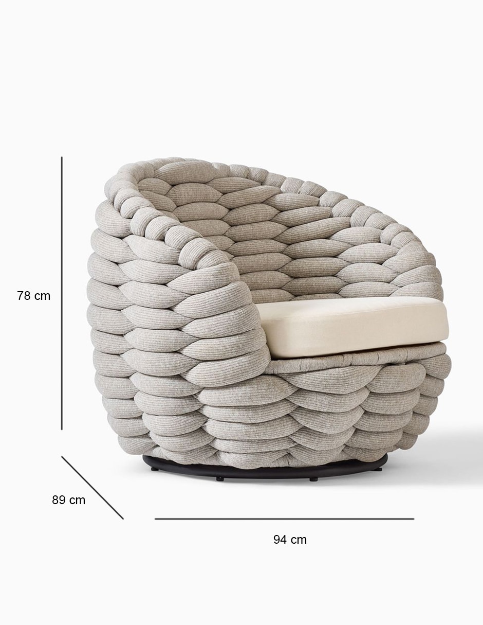 Silla Cozy Outdoor de metal 6