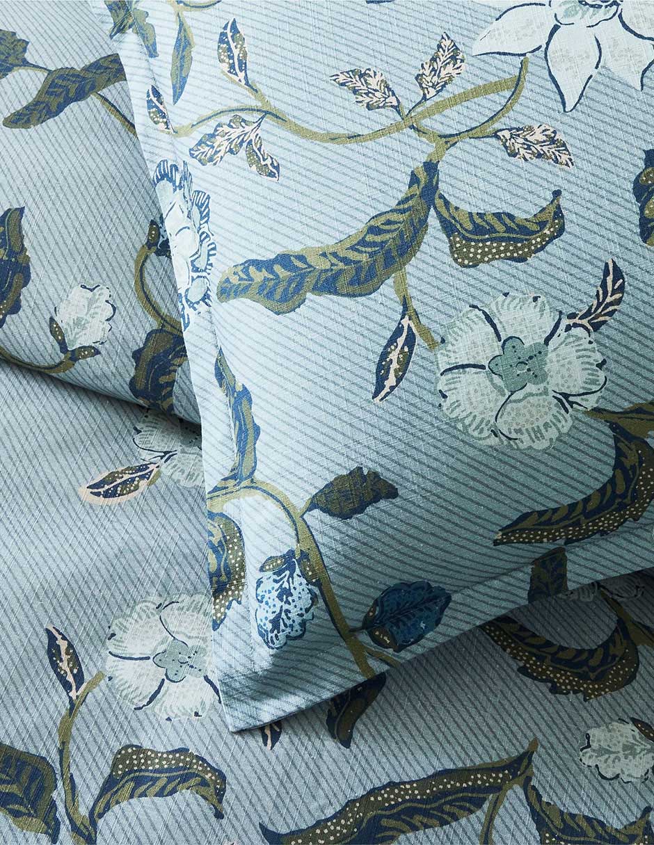 Funda para almohada Batik Floral 2