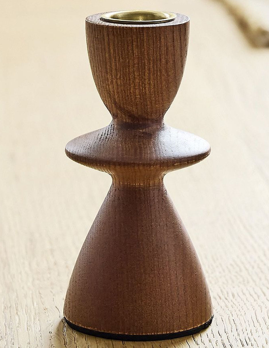 Portavela Tira Wood Candleli 1