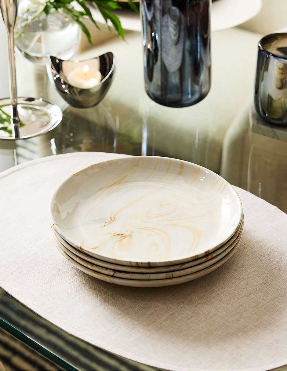 Plato Marble de mármol