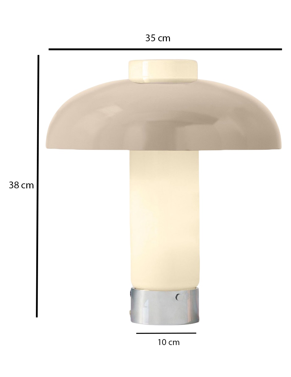 Lámpara de mesa incandescente y LED Cleo 3
