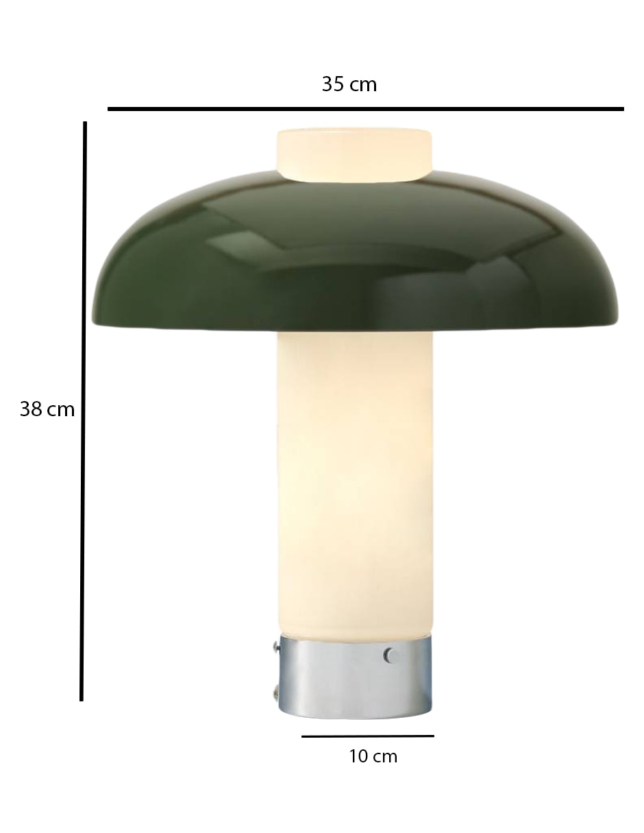Lámpara de mesa incandescente y led Cleo 5