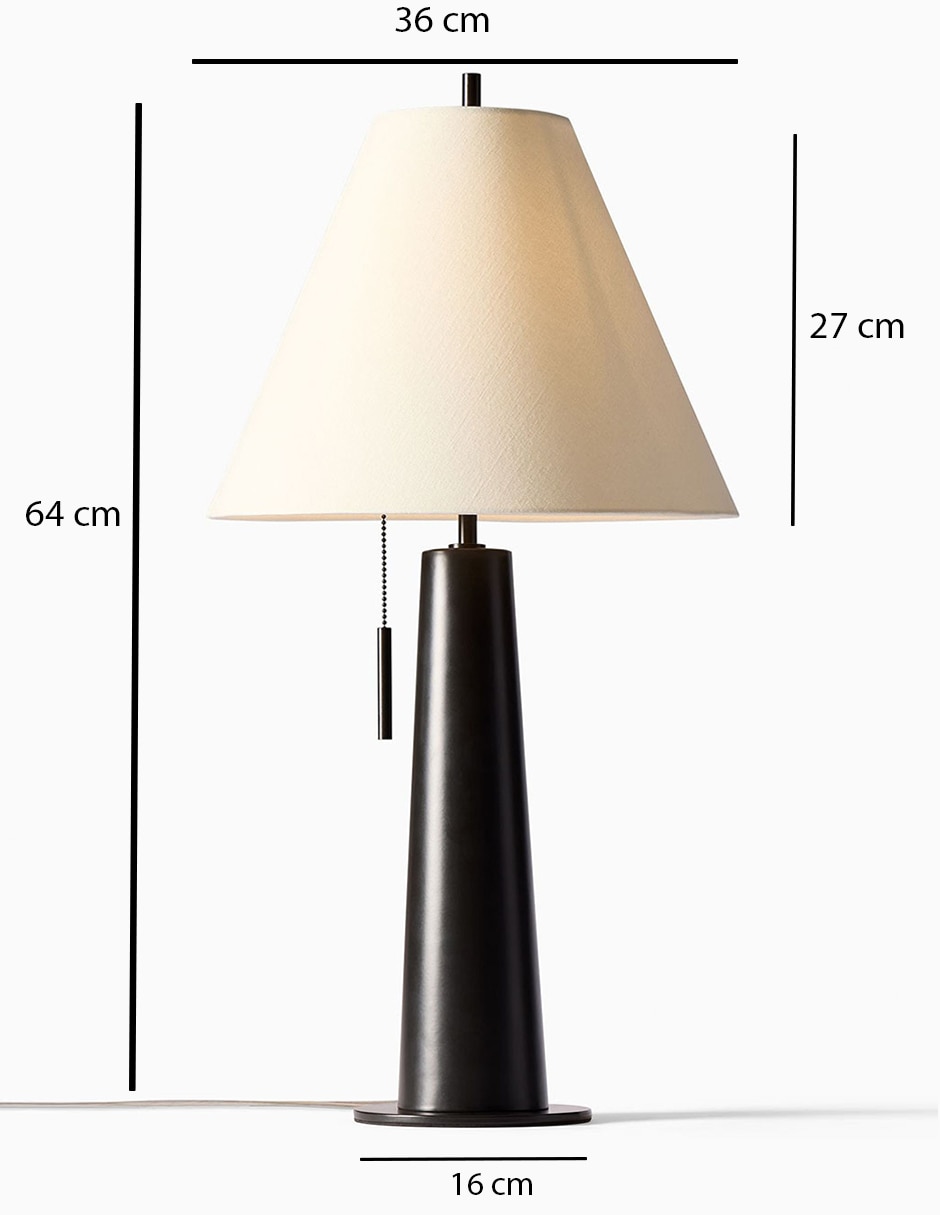 Lámpara de mesa tradicional 13