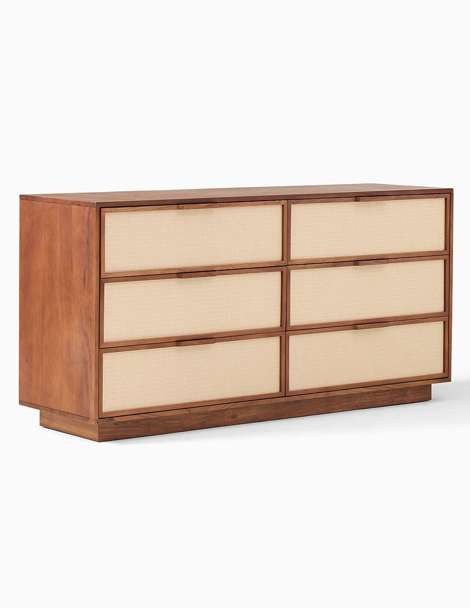 Cómoda Douglas de madera acacia