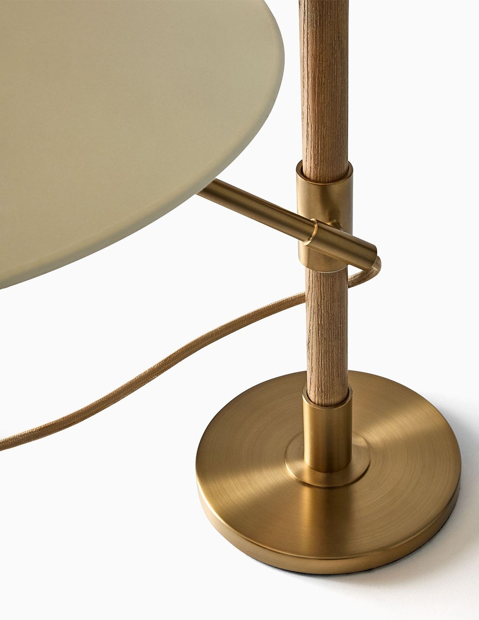 Lámpara de mesa incandescente y led Eos