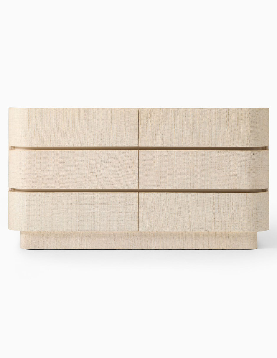 Cómoda Solstice de madera álamo Cómoda Solstice de madera álamo