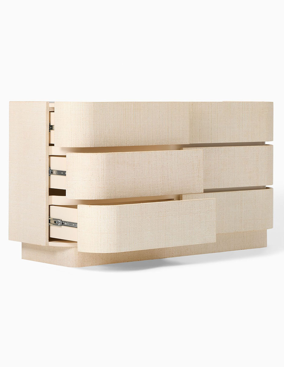 Cómoda Solstice de madera álamo