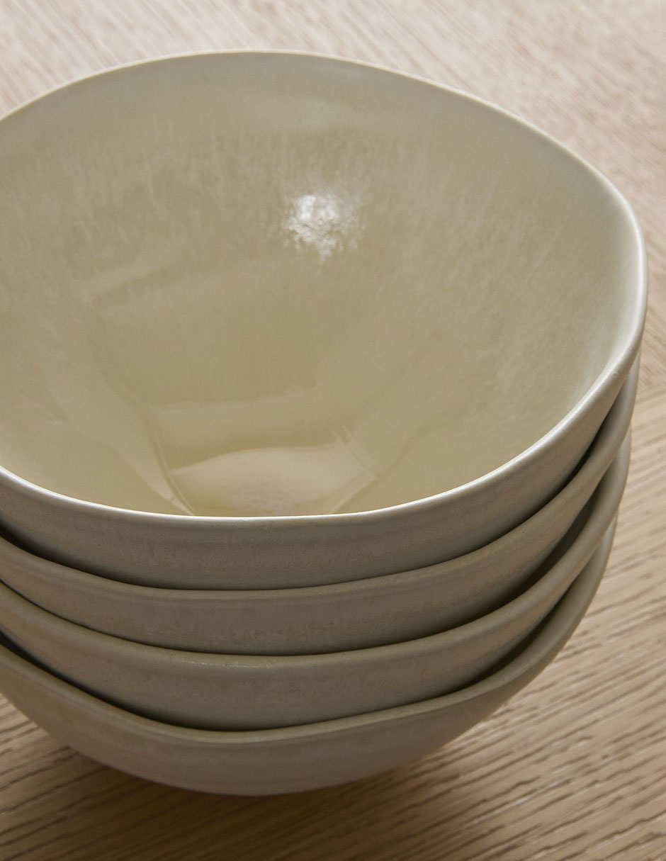 Set bowl Oyku 4 piezas de gres