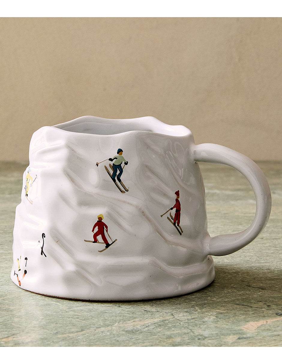 Taza americana Holiday Skiers