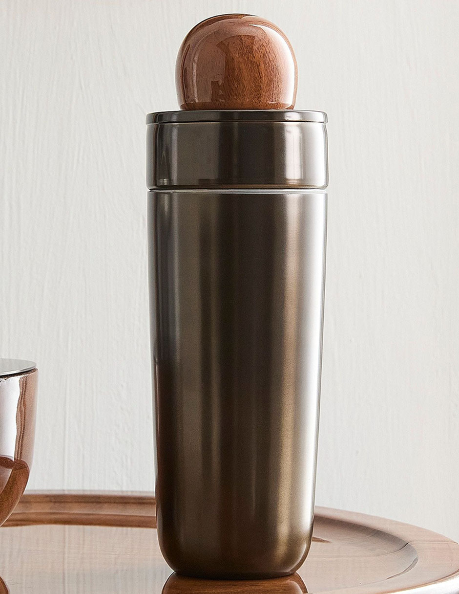 Shaker Harlan de acero inoxidable