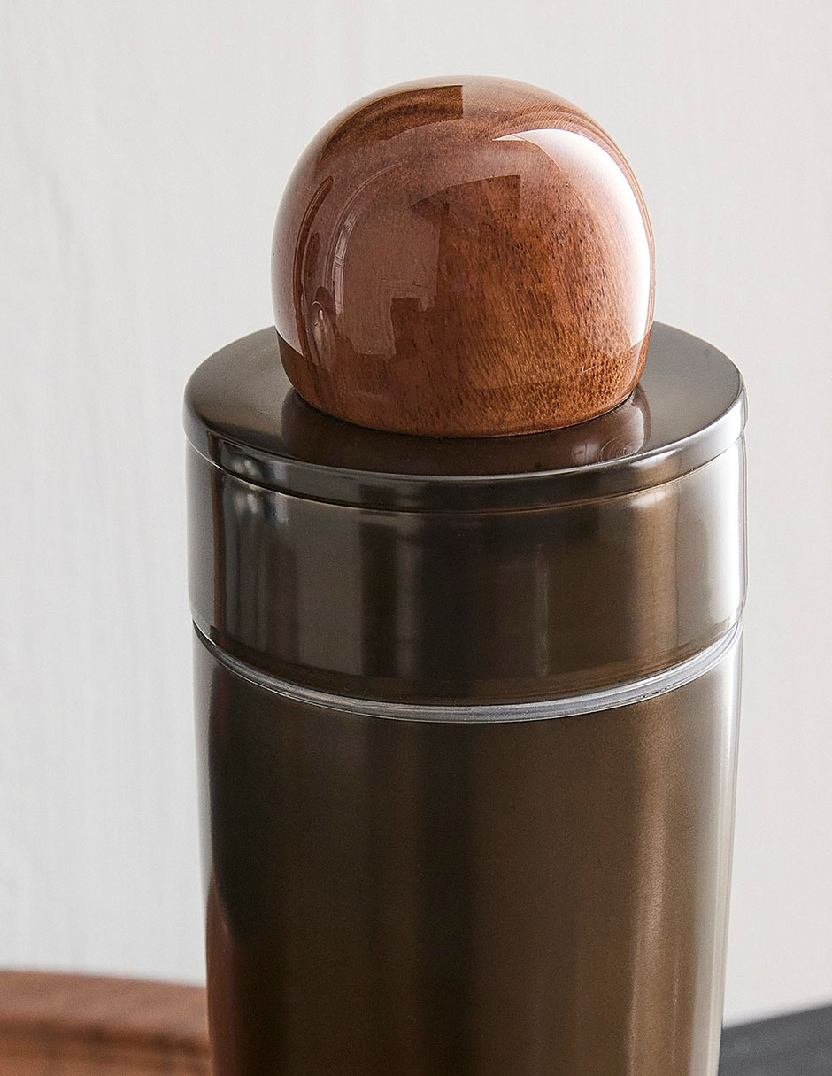 Shaker Harlan de acero inoxidable