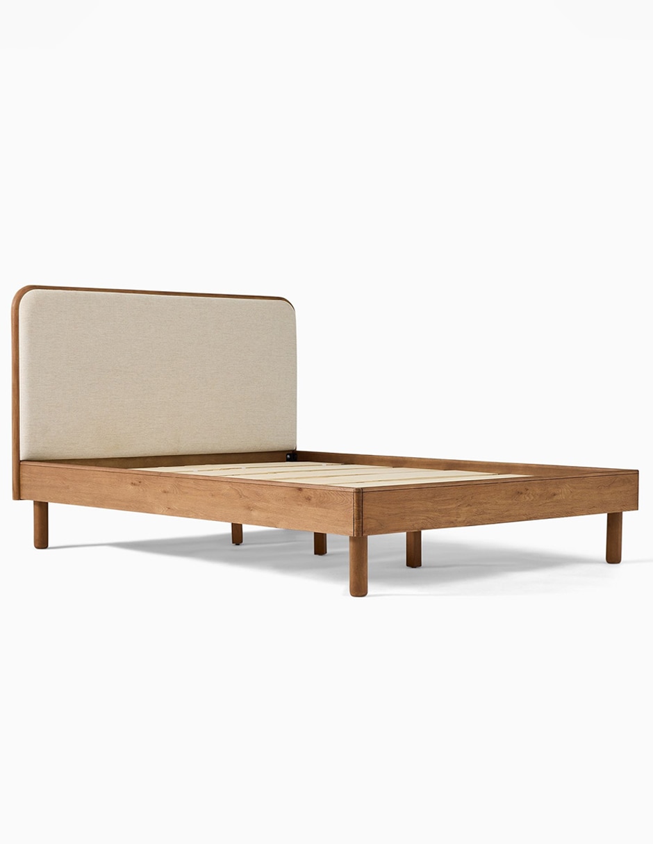Cama Miles de madera queen size