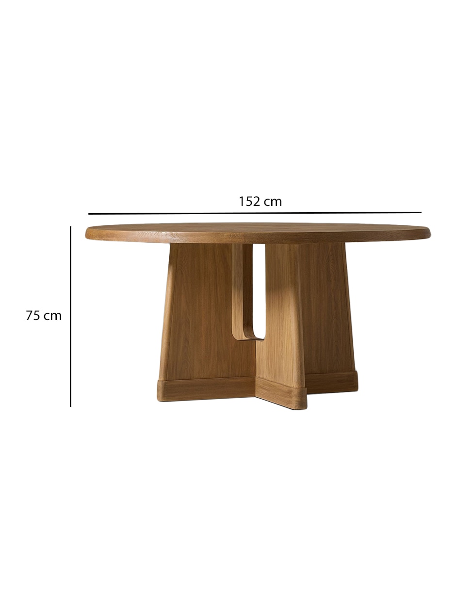 Mesa de comedor Innis de roble