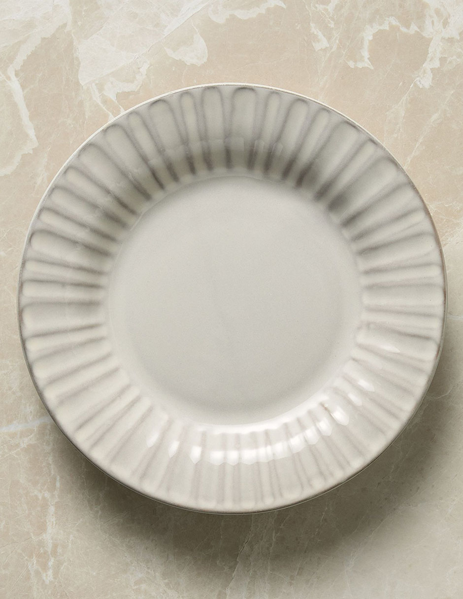Set de plato para ensalada Hana de cerámica 4 piezas