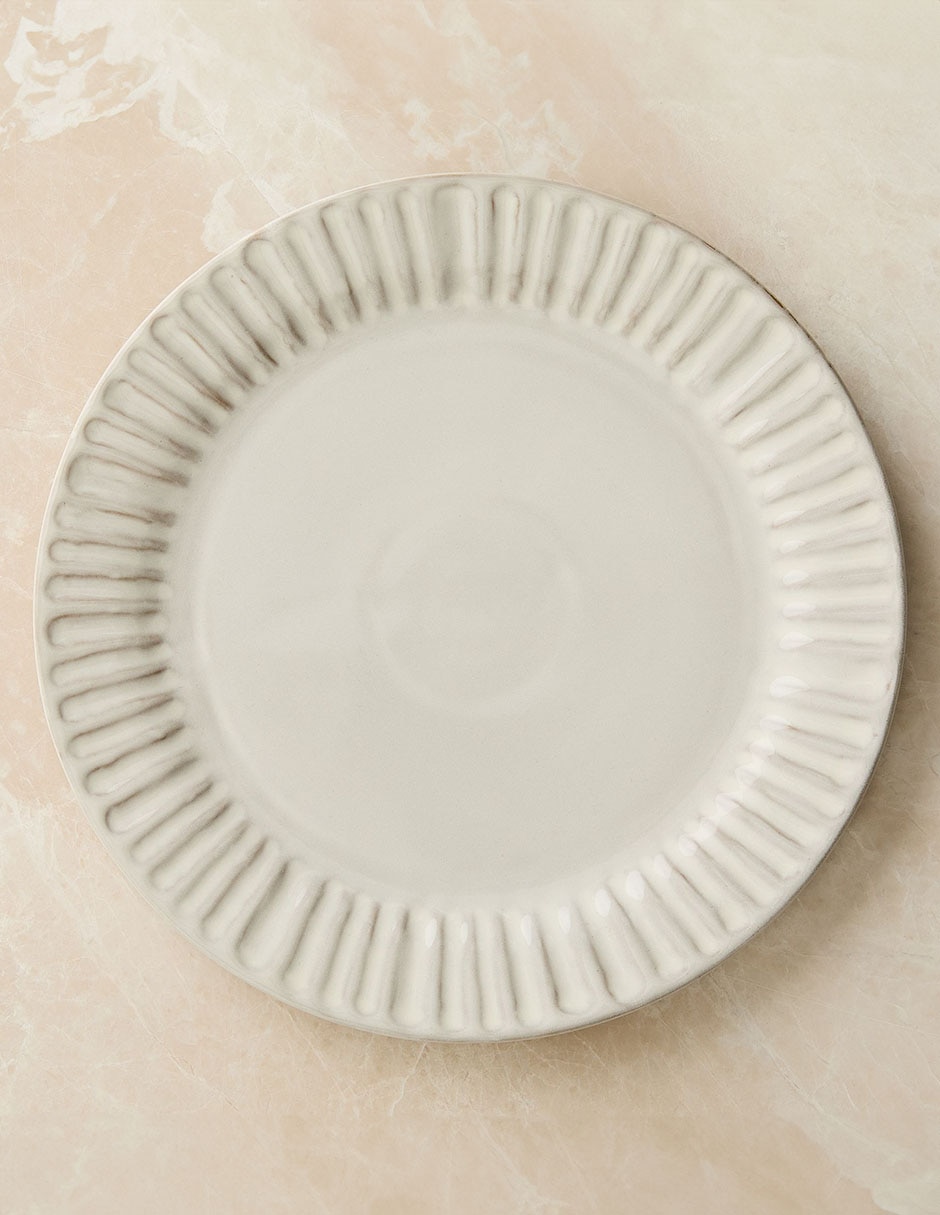 Set platos trinche Hana de cerámica 4 piezas
