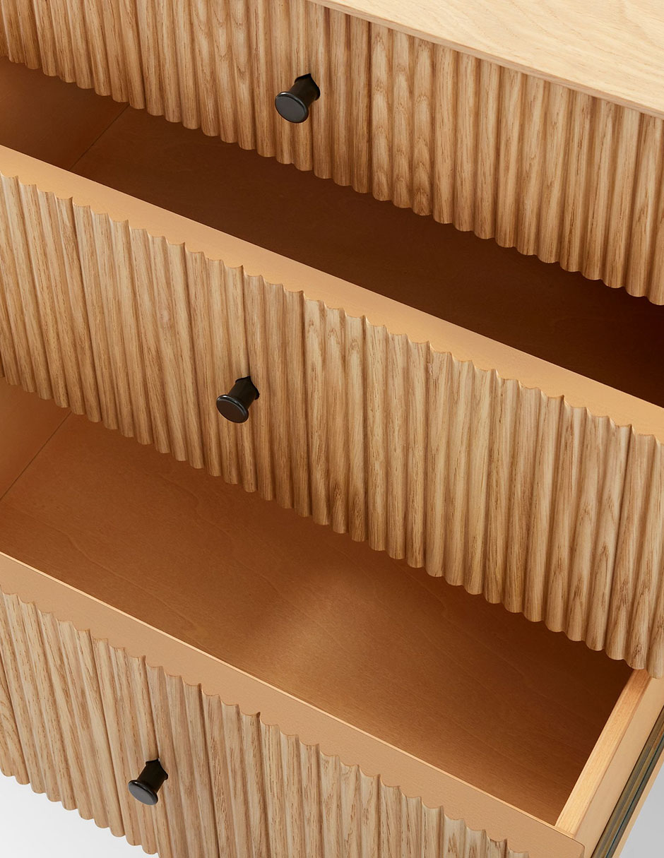 Buffet Ellington de madera