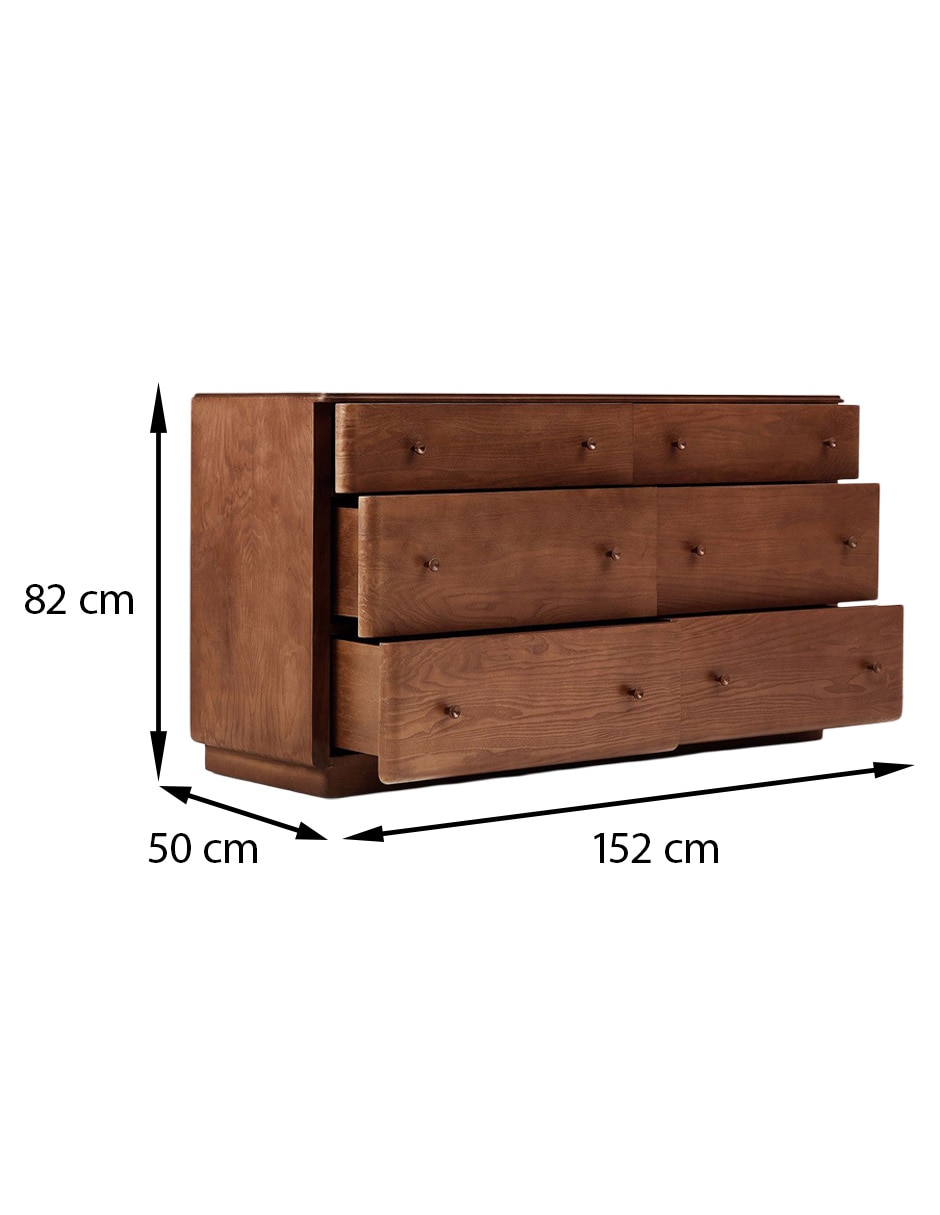 Cómoda Pierce & Ward de madera 6