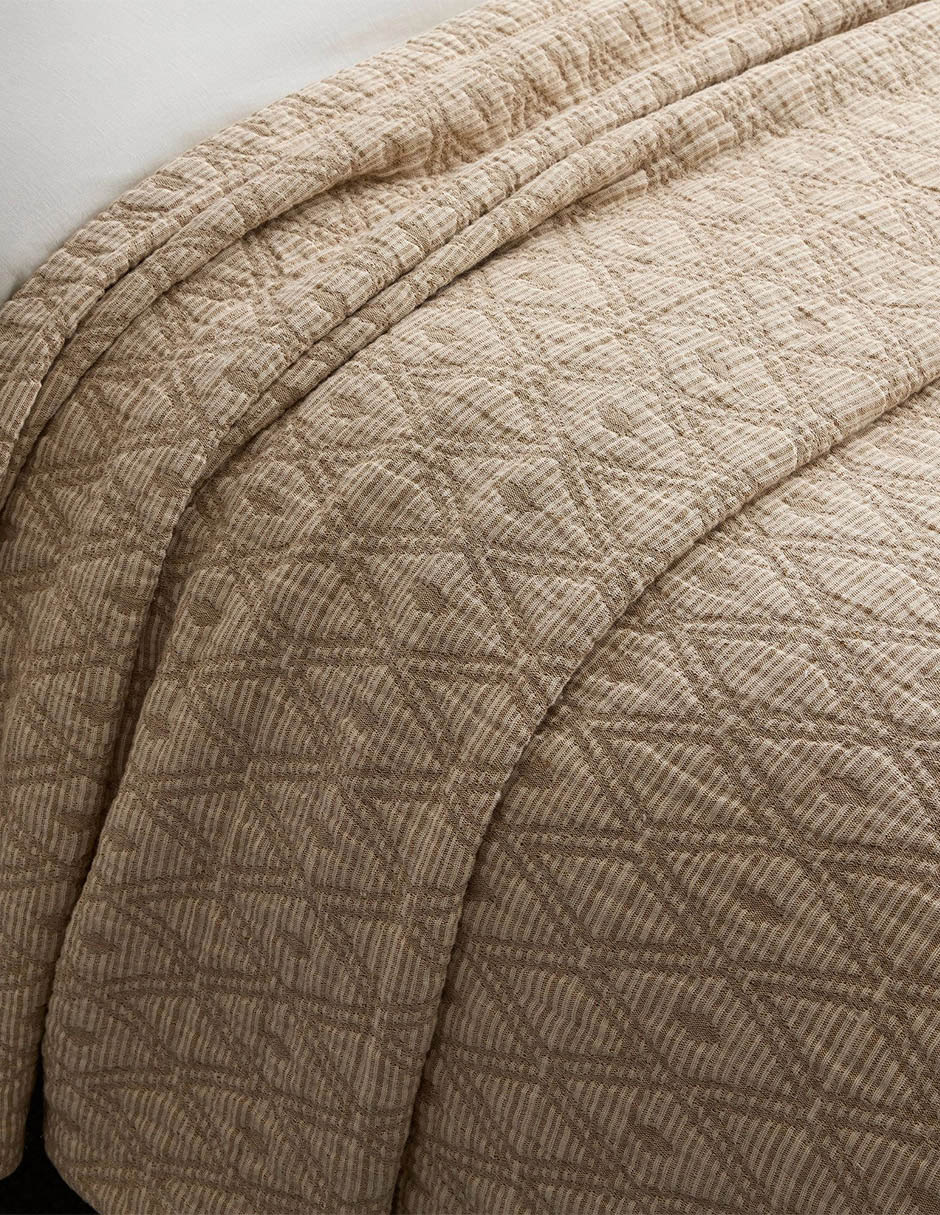 Cobija de tejido plano Woven Diamond
