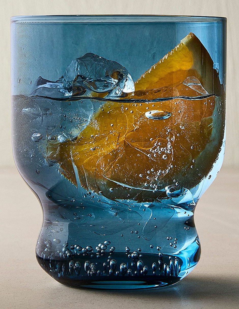 Vaso para agua Silas de vidrio