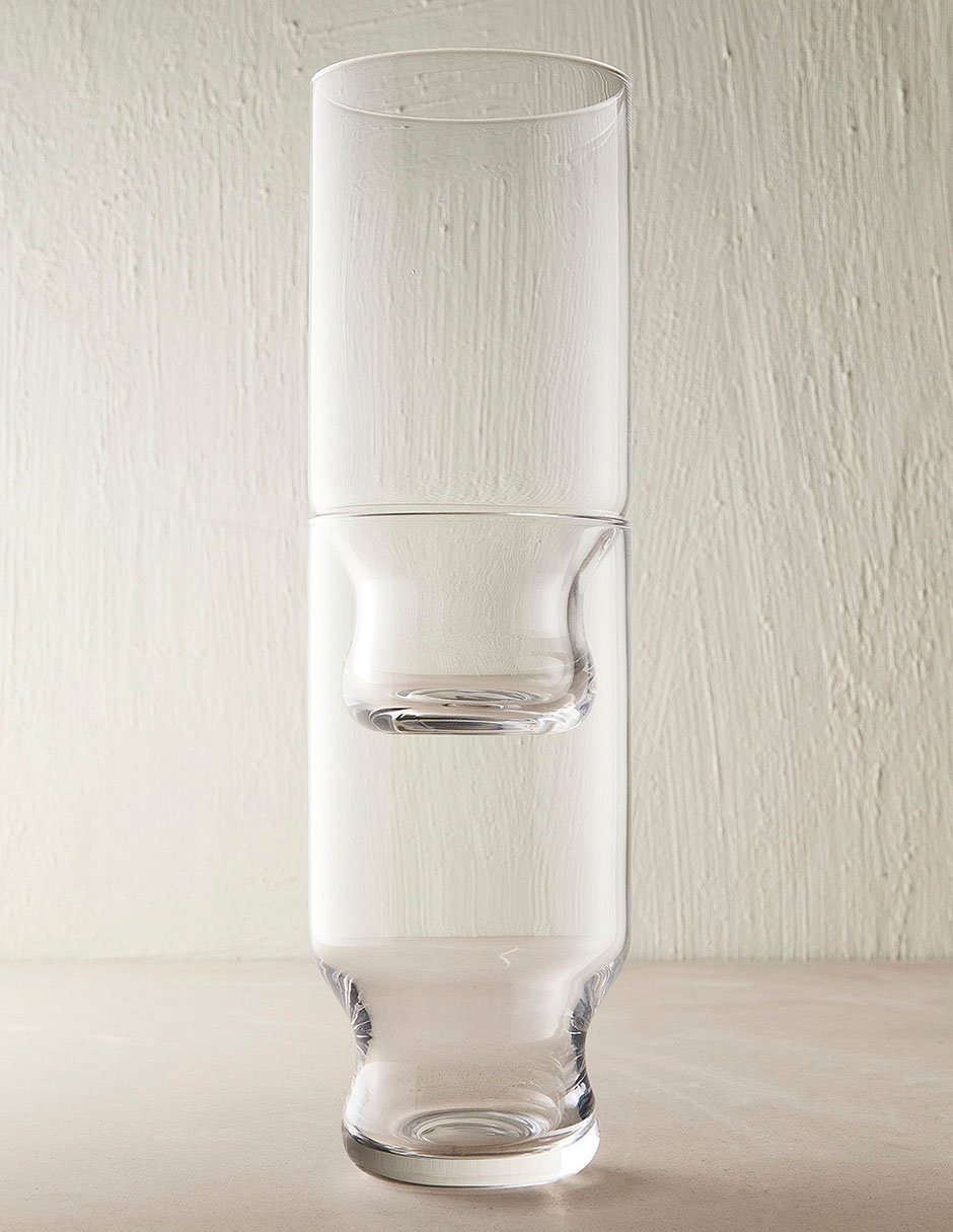 Vaso higball Silas de vidrio