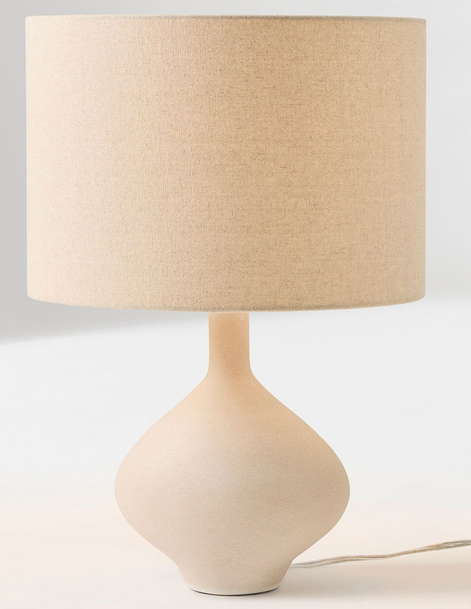 Lámpara de mesa incandescente y LED Cersei 2