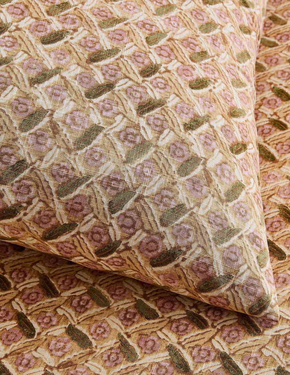 Funda para almohada Floral Lattice 2