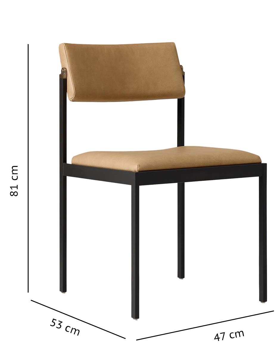 Silla Freeman de metal