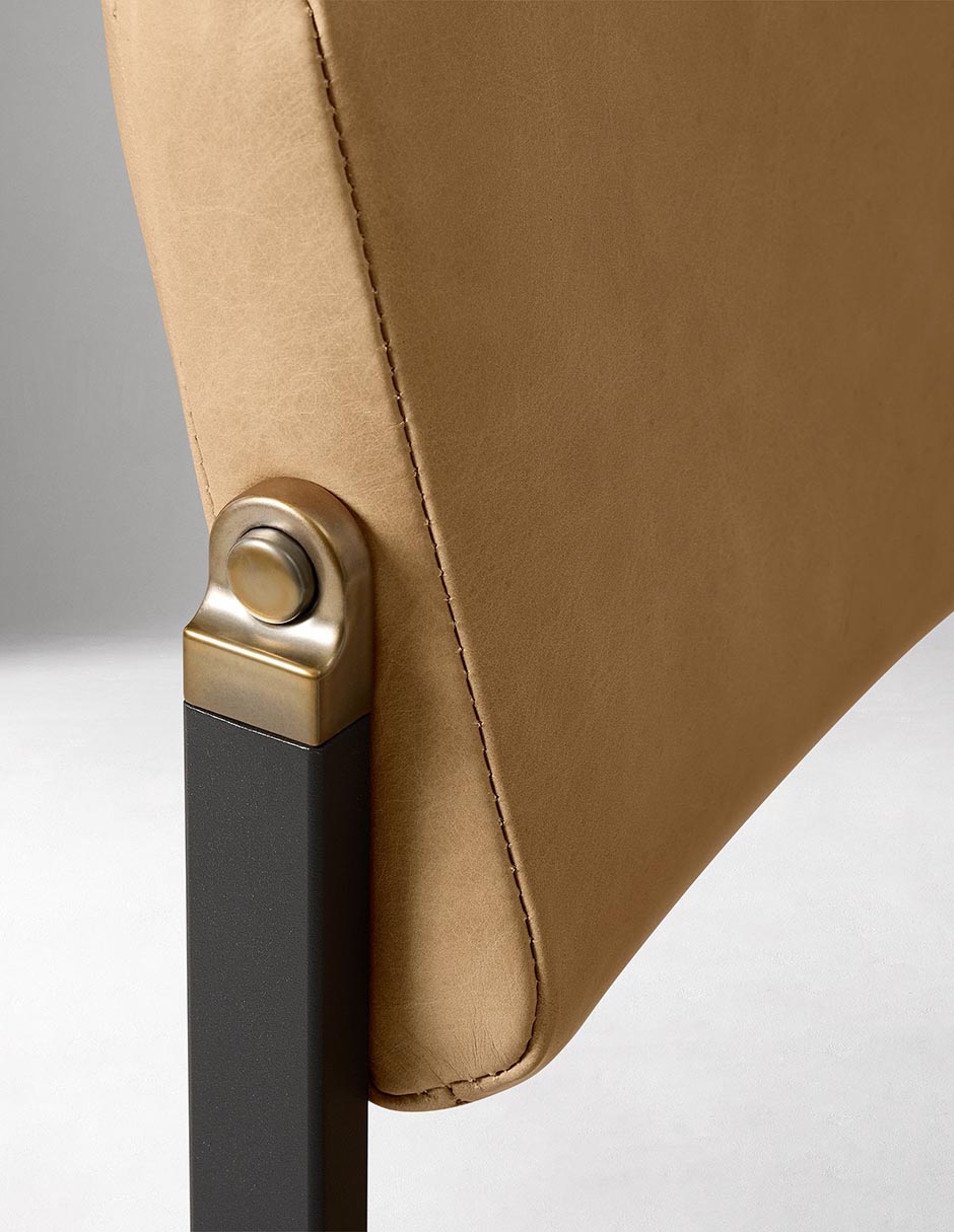 Silla Freeman de metal