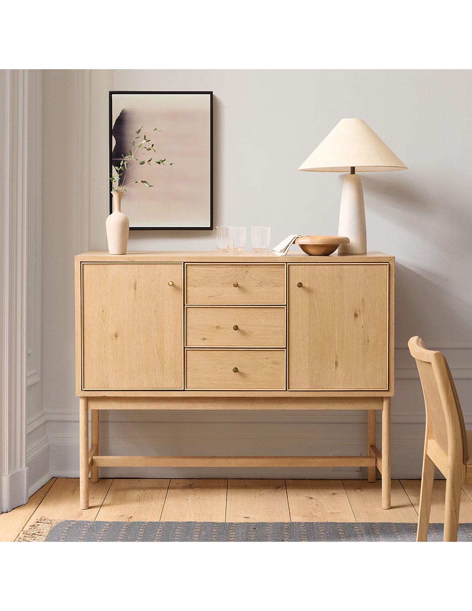 Buffet Siobhan de madera roble 1