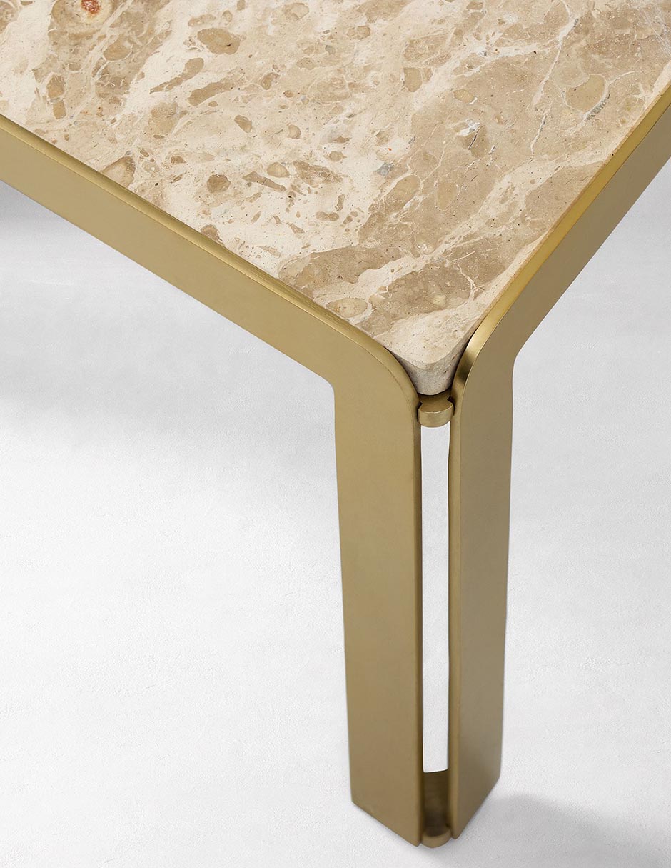 Mesa de centro Portia de mármol 7