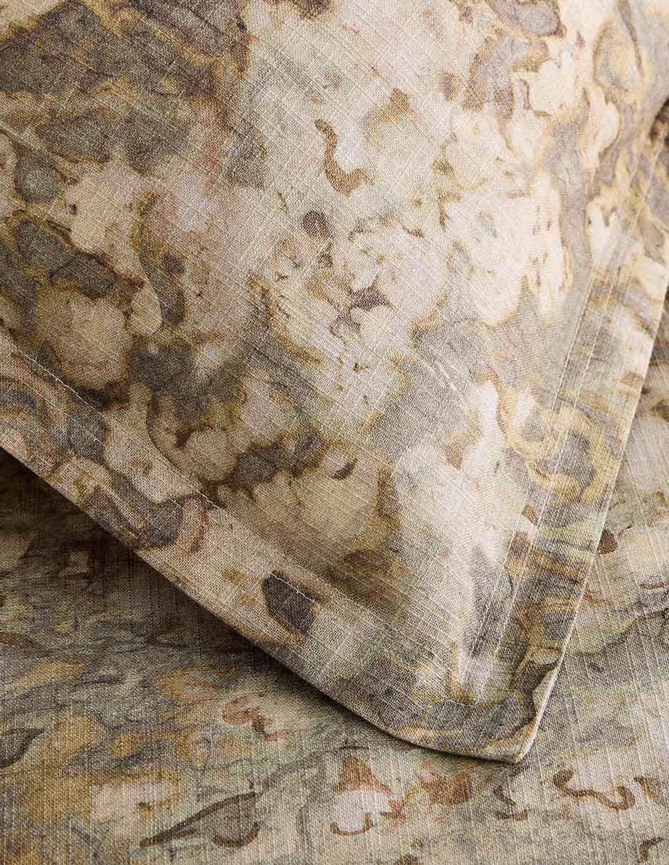 Duvet Abstract Hydrangea