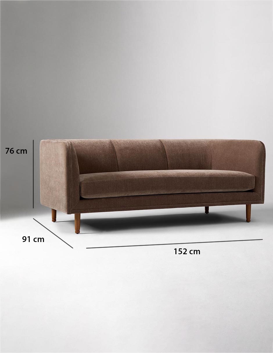 Sofá Marcel Trae de madera 8