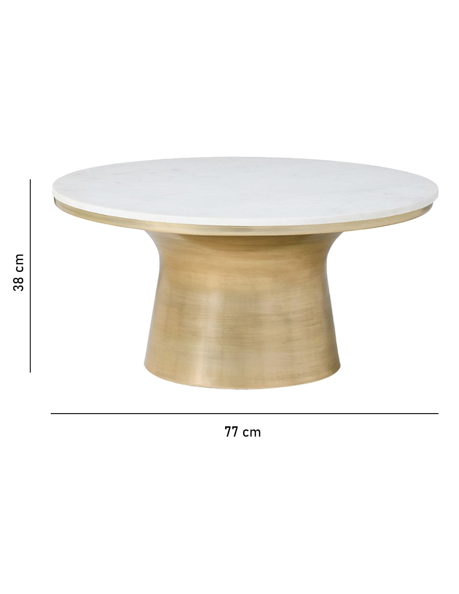 Banco Marble Topped Ped 7