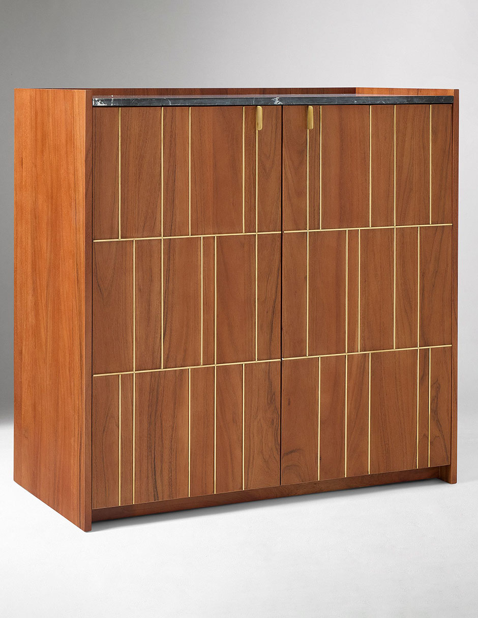 Bar teague de madera acacia