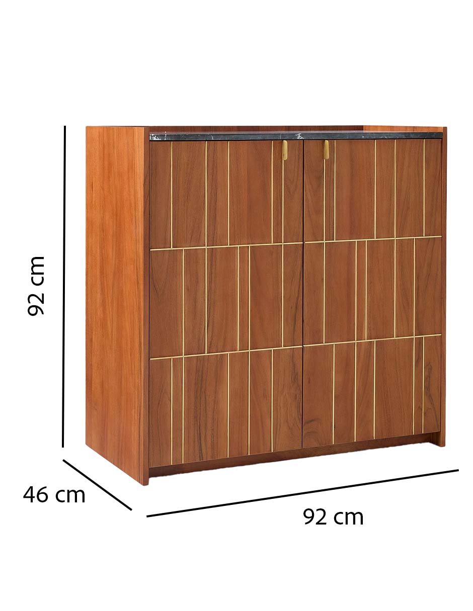 Bar teague de madera acacia