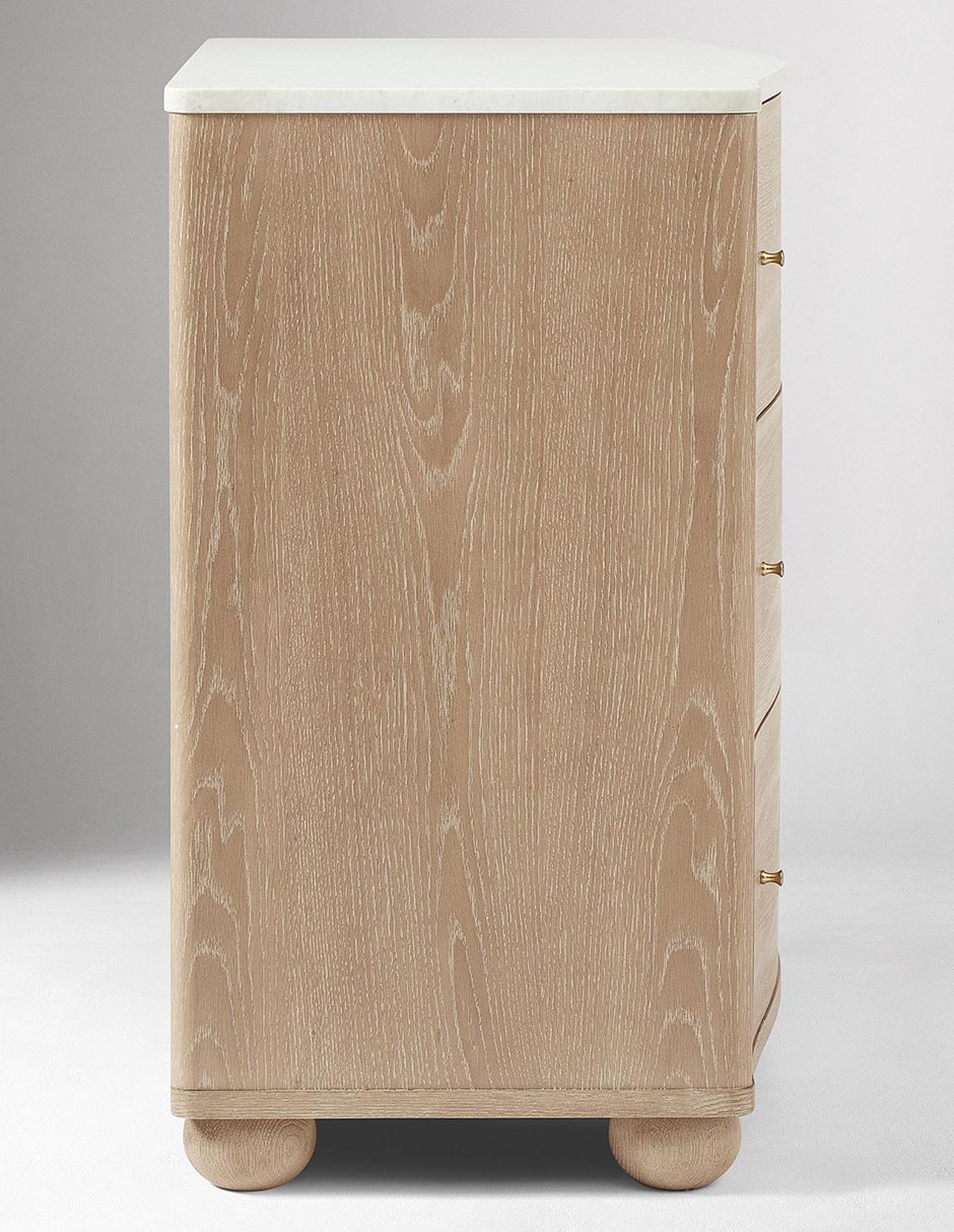 Cómoda Clementine de madera álamo 7