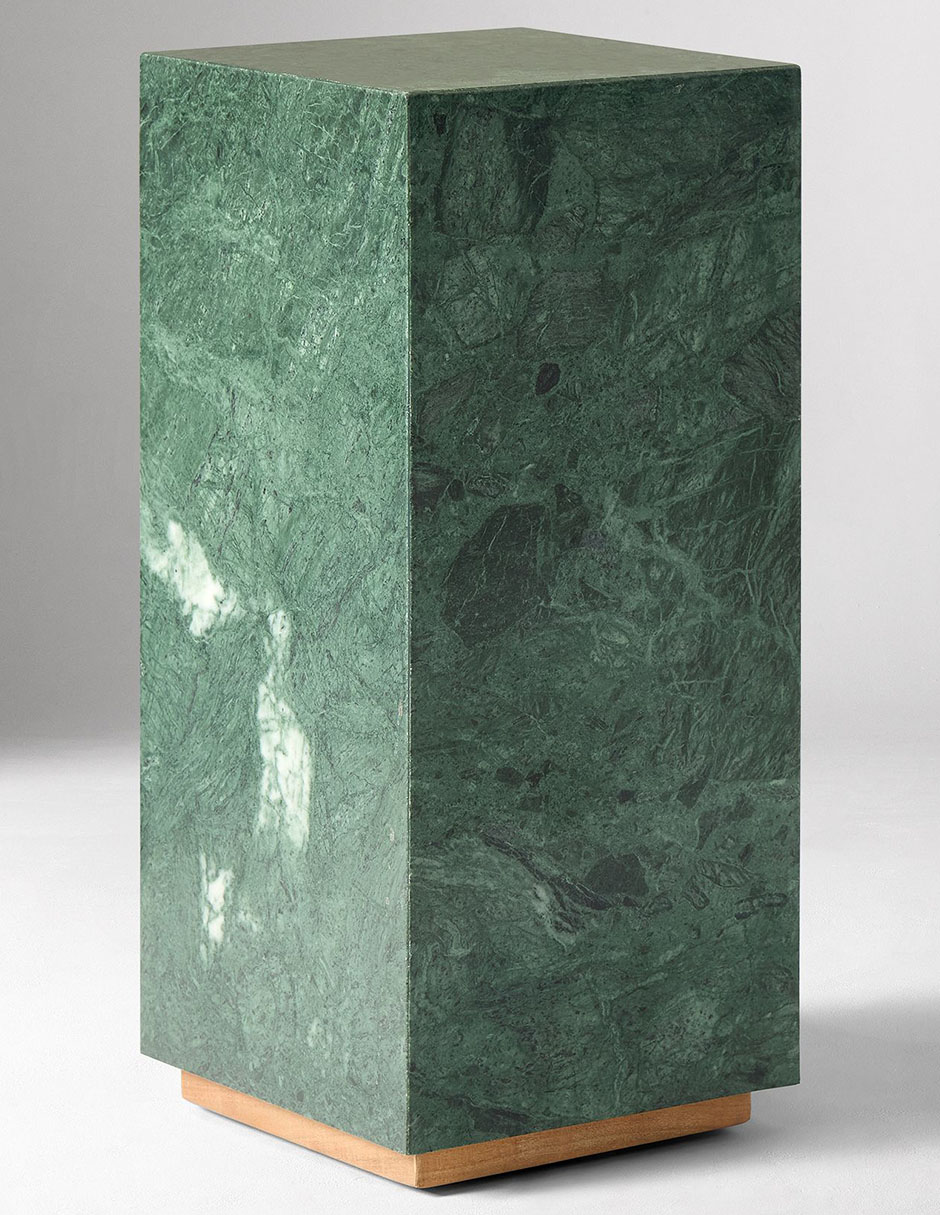 Mesa lateral marcella de mármol
