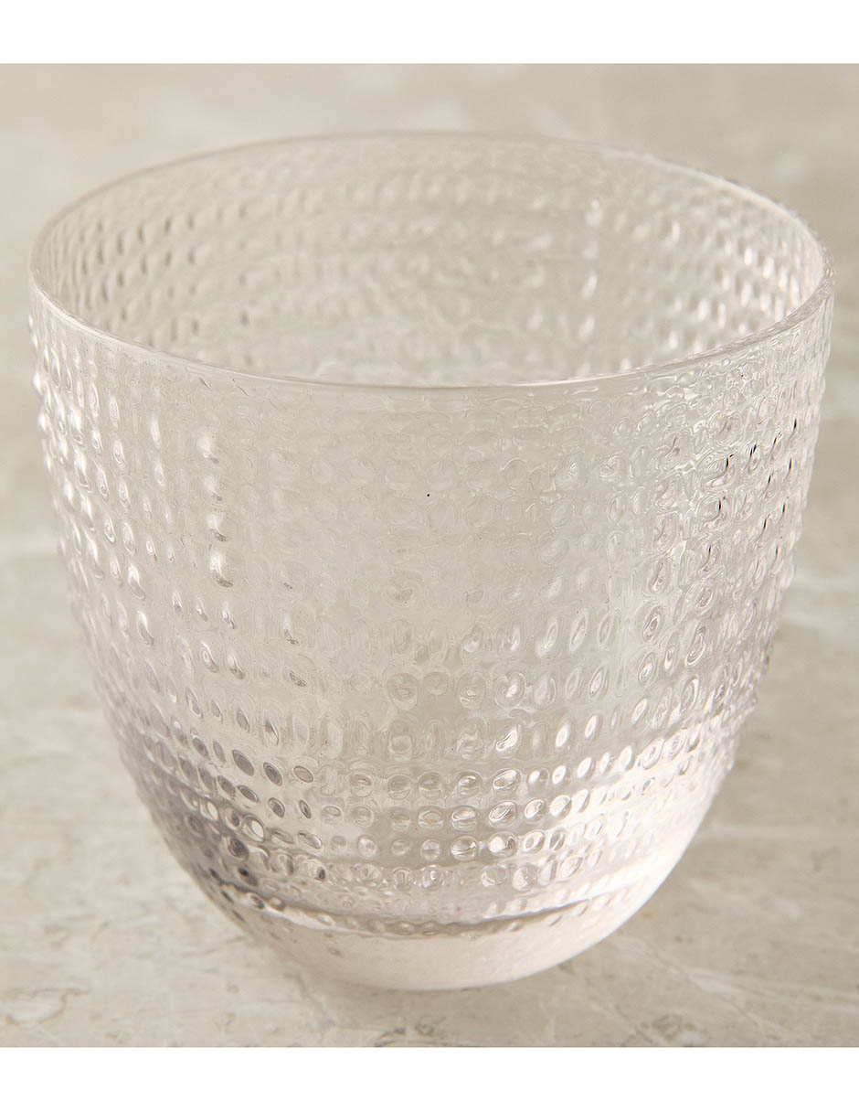 Set de vasos para agua Llen de vidrio con 4 piezas
