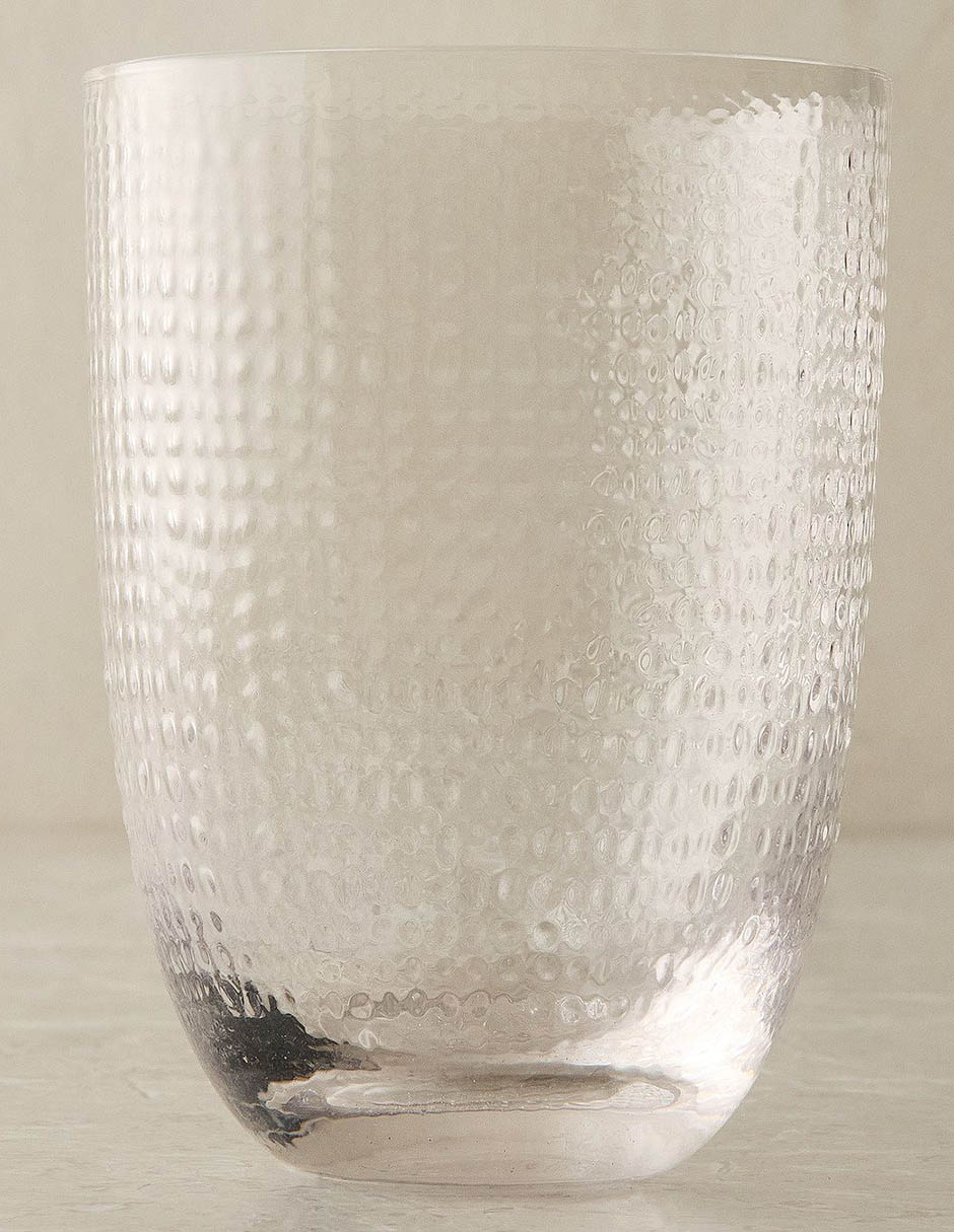 Set de vasos para agua Llen de vidrio con 4 piezas