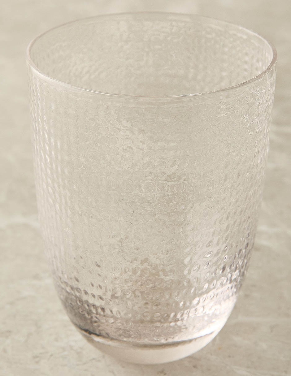 Set de vasos para agua Llen de vidrio con 4 piezas