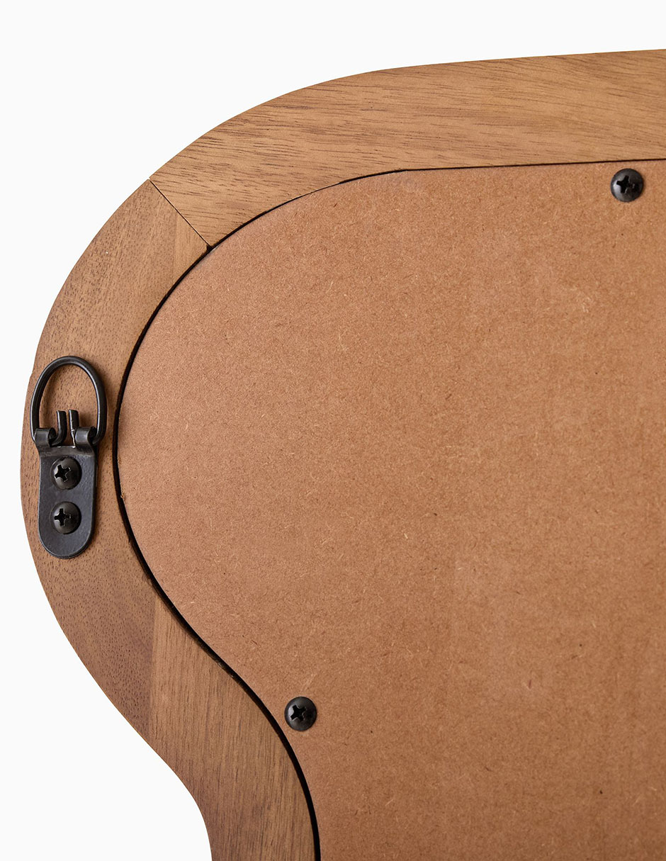 Espejo rectangular Scalloped Edge 3