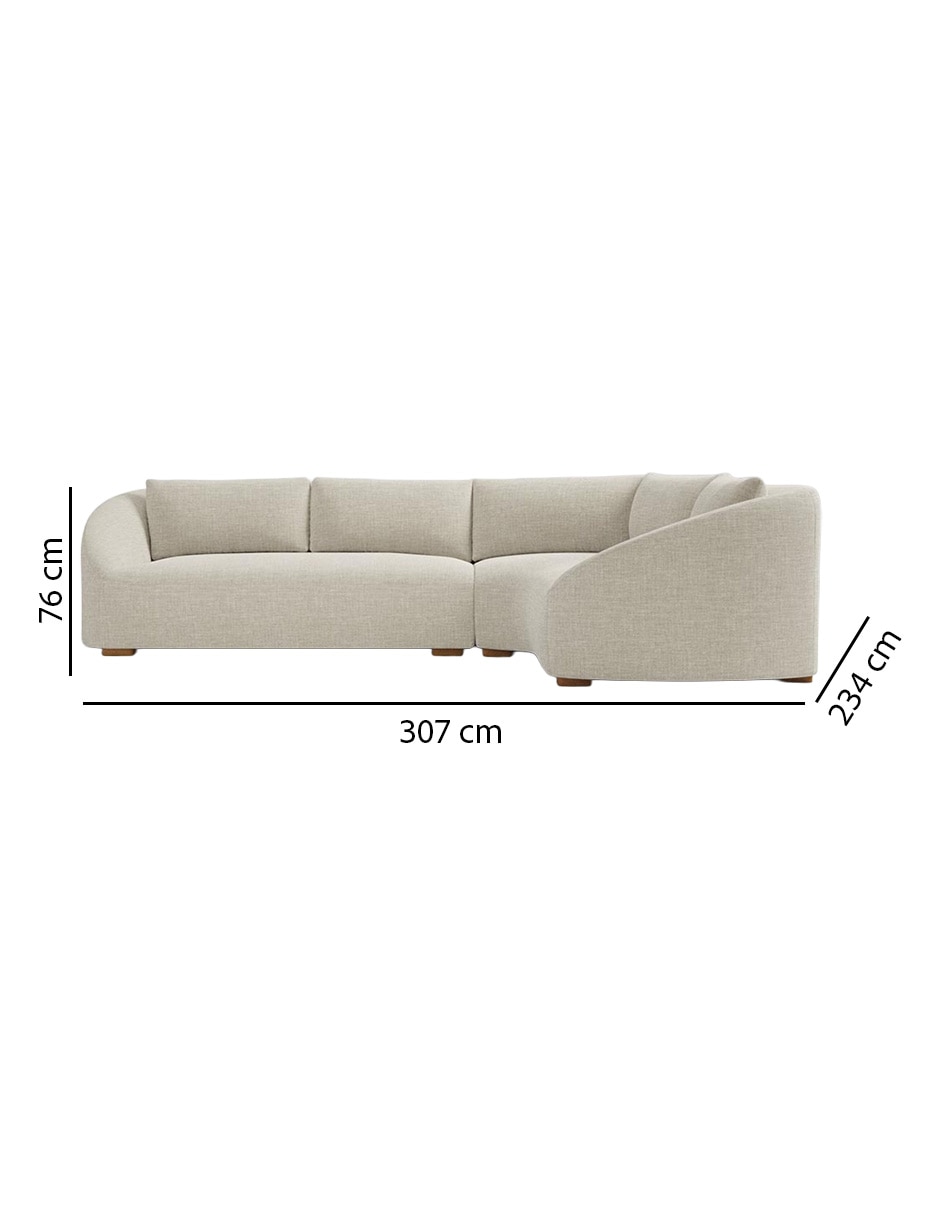 Sala modular izquierda de madera 3