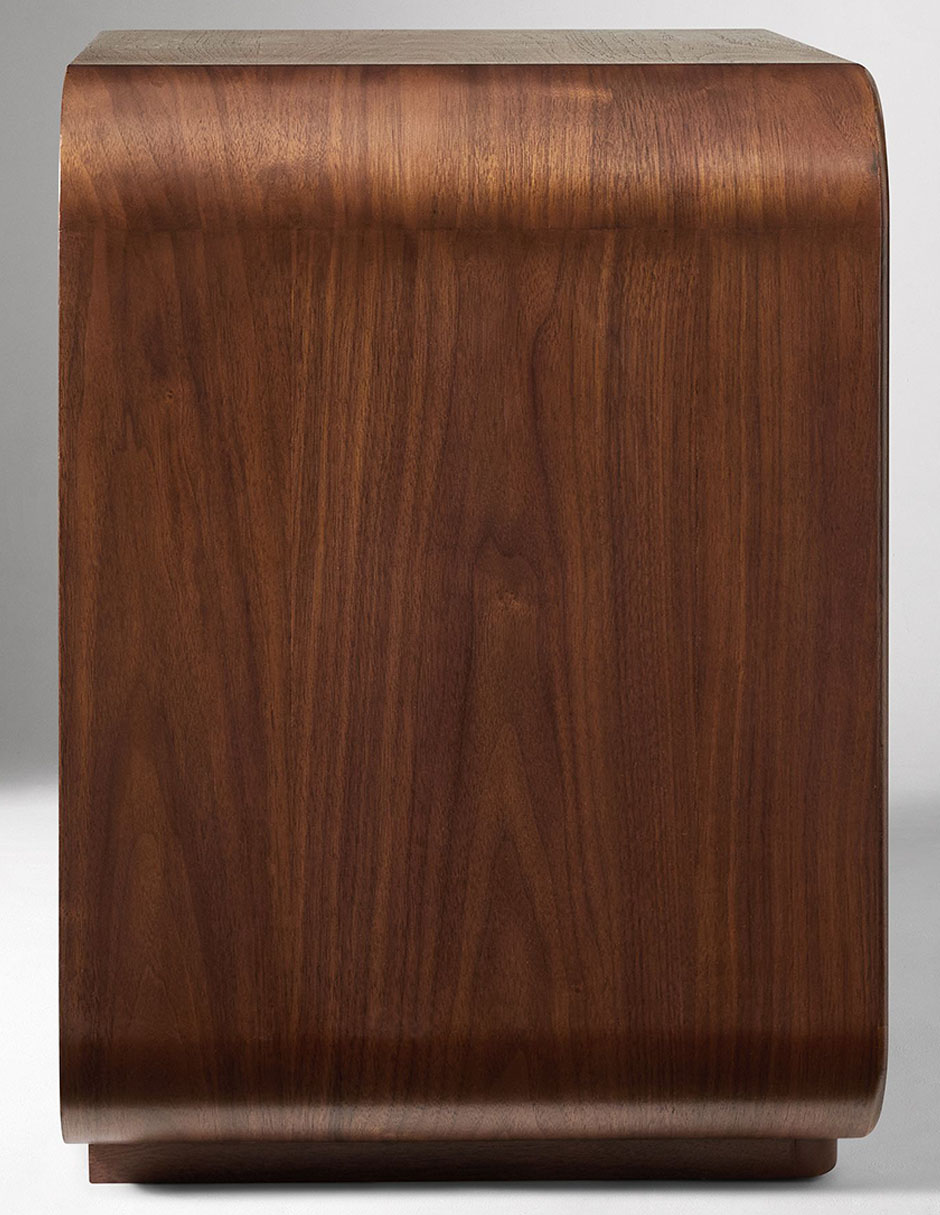Buró rorie de madera caoba