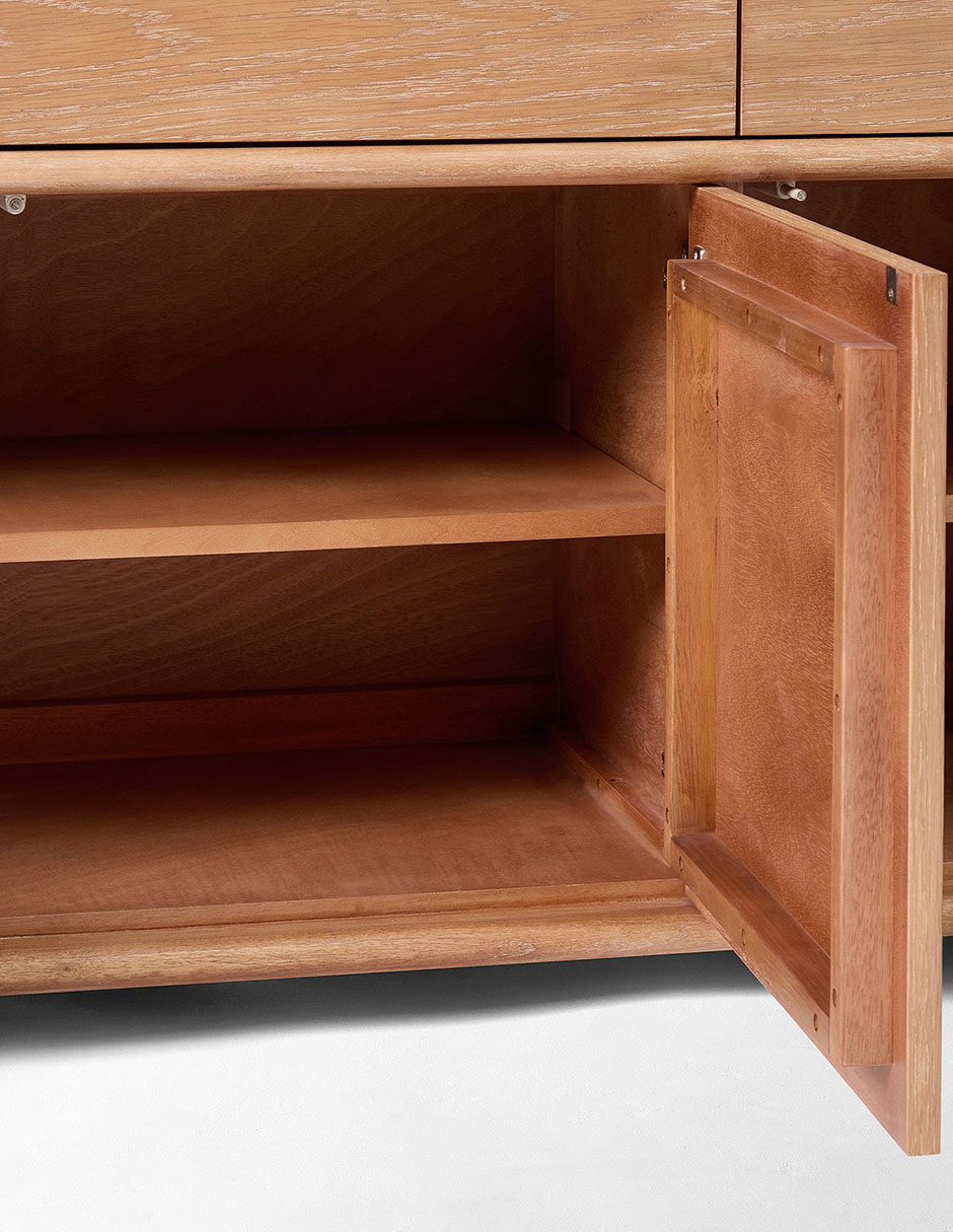 Buffet Aggie de madera
