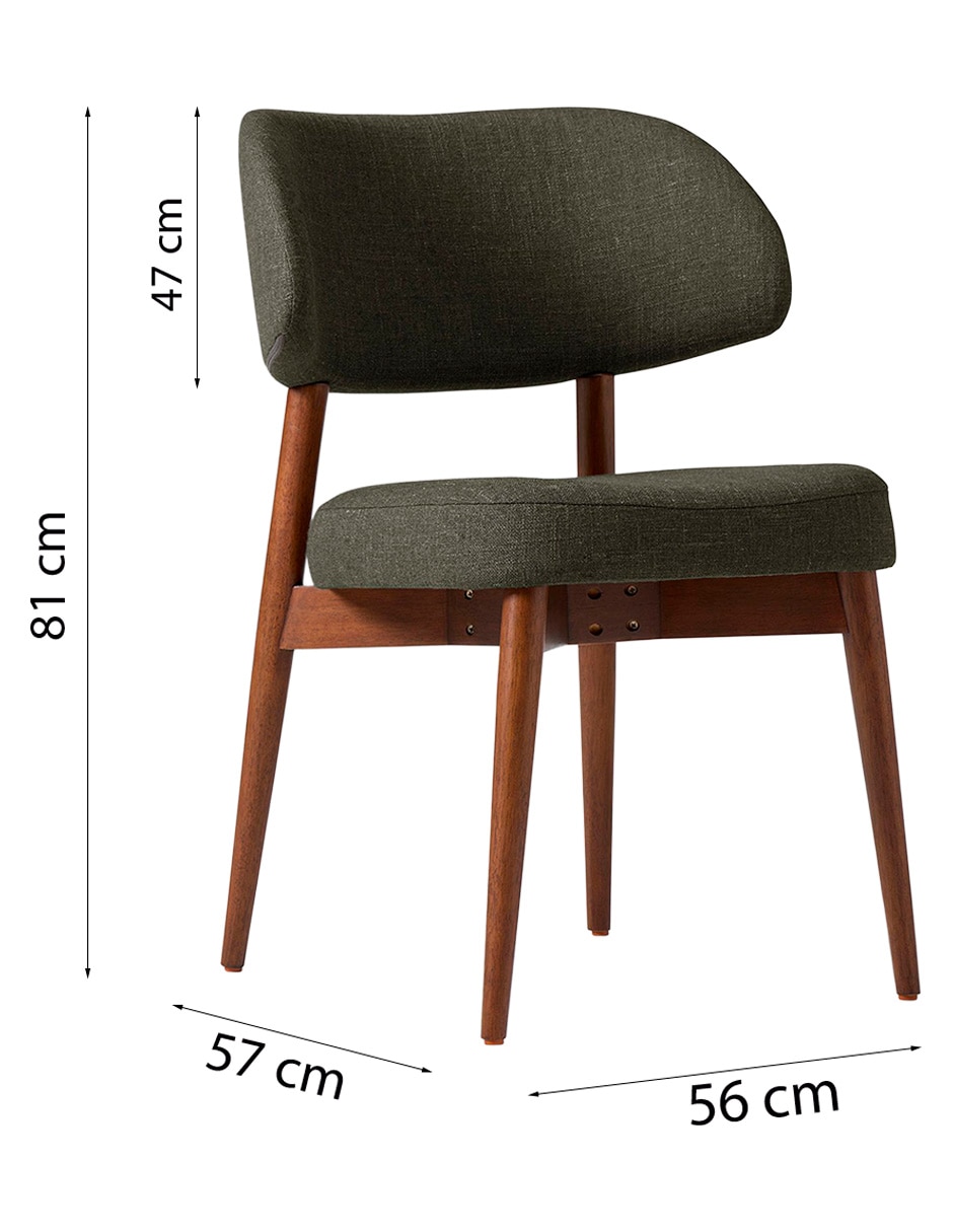 Silla Hyde de madera 7