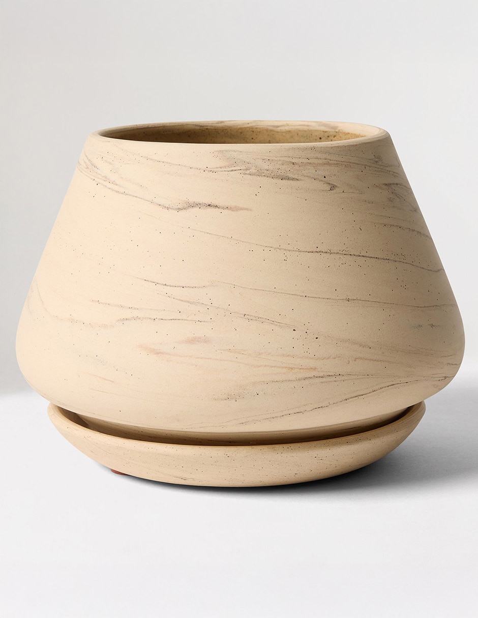 Maceta Marbled de cerámica Maceta Marbled de cerámica