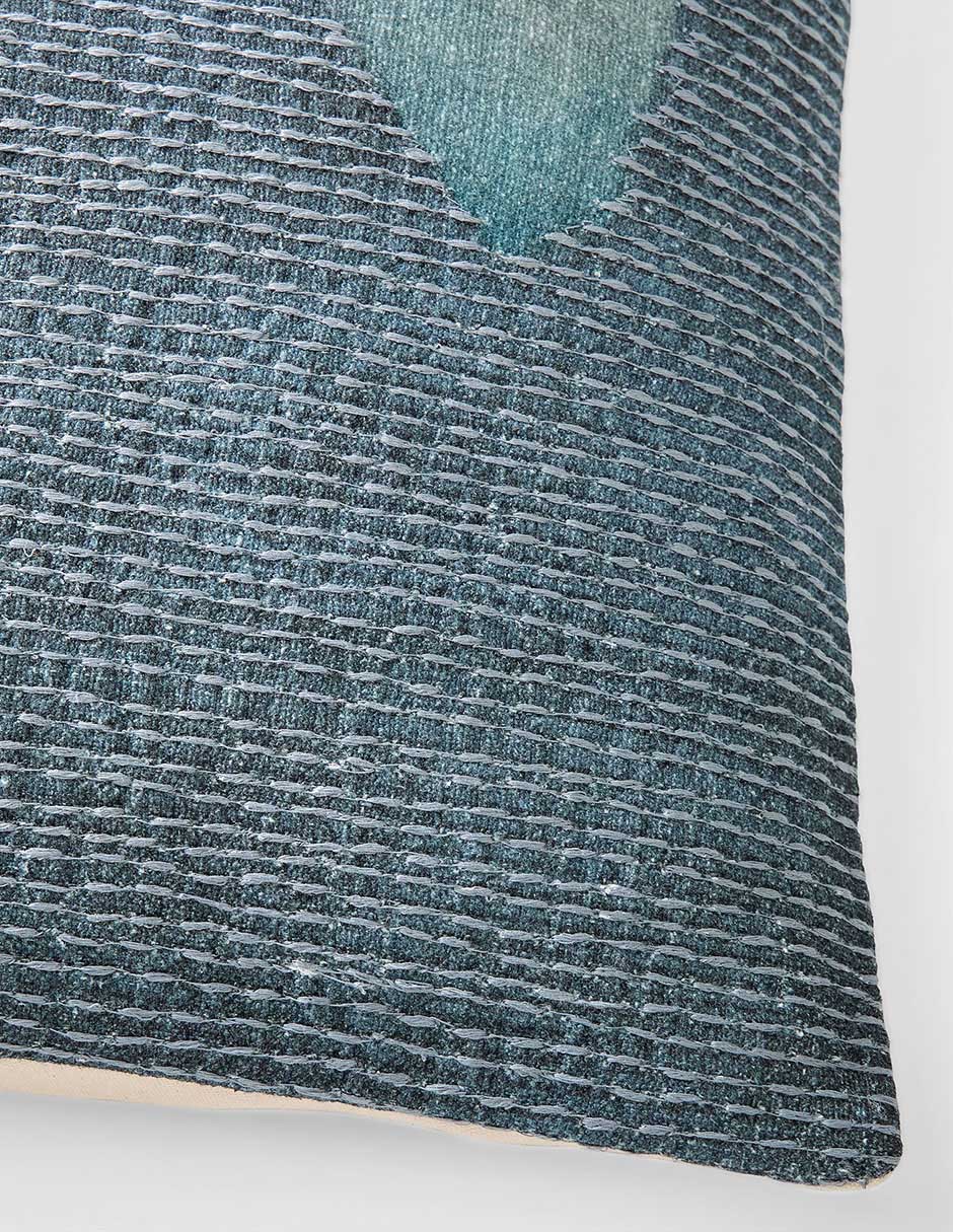 Funda Cojín Cyanotype Floral 3