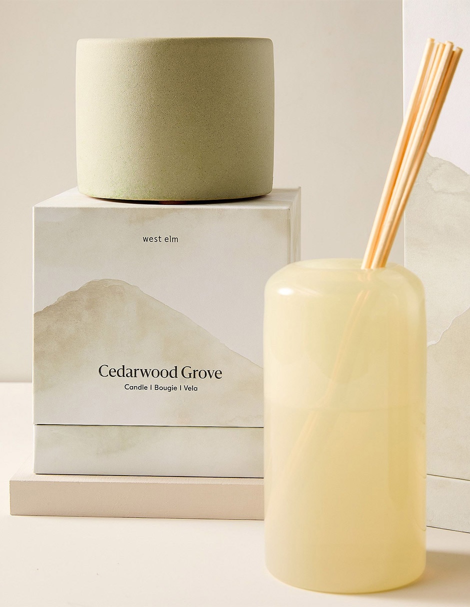 Difusor vara Terra Homescent aroma cedarwood grove